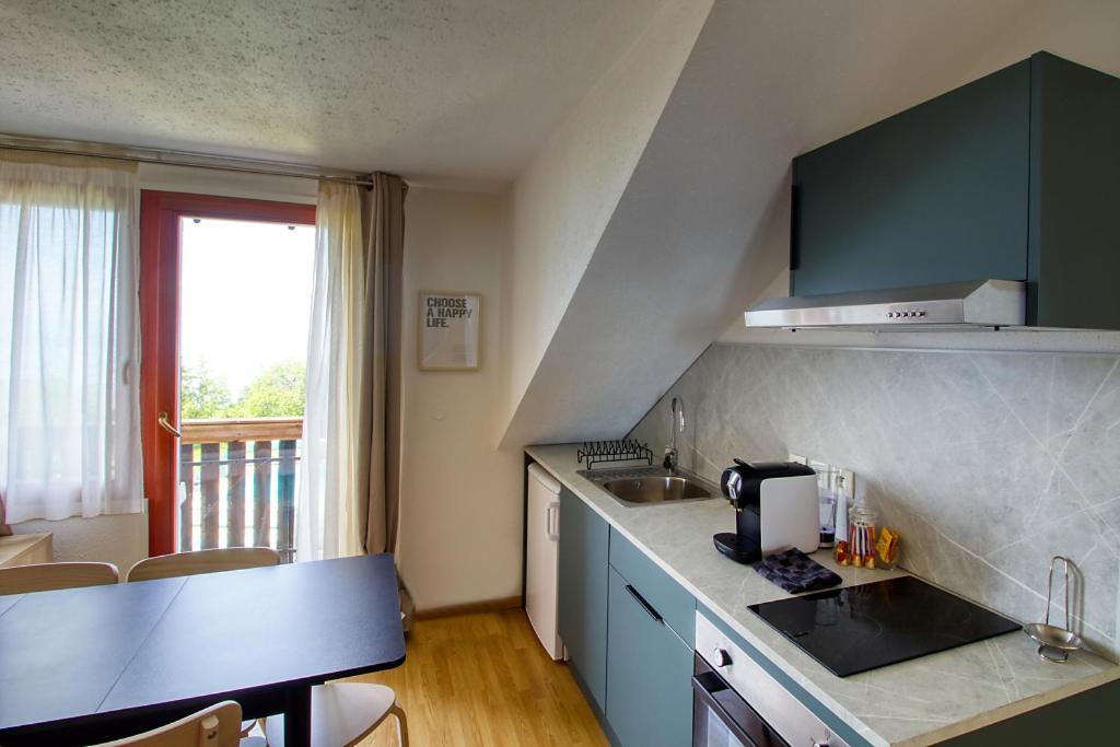 Vue Lac Leman & Piscine - Parking Free - Confort Appart 6 Pers Люгран Екстериор снимка